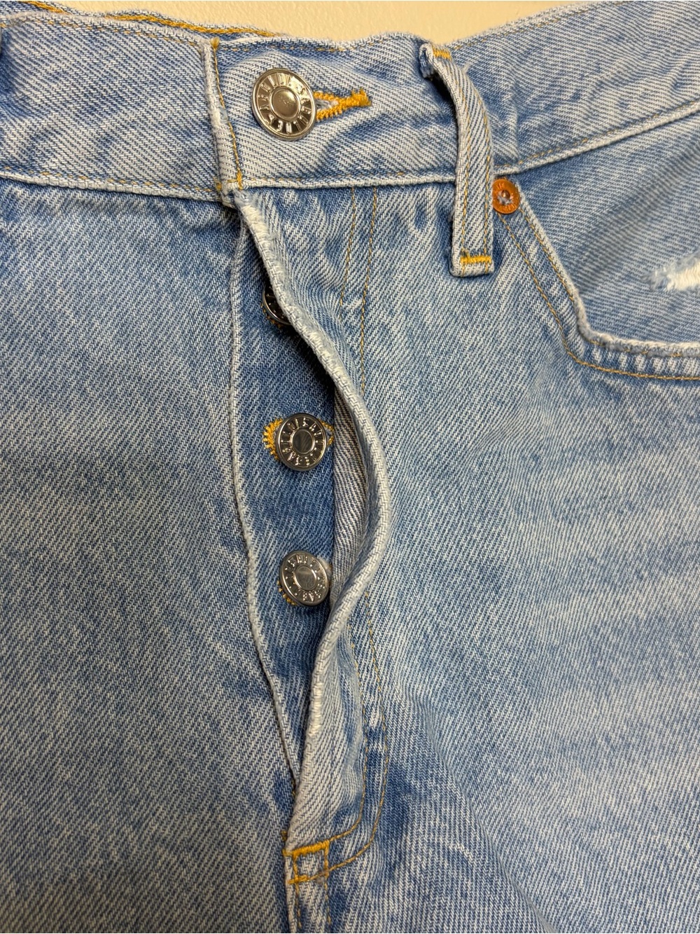 AGOLDE Parker denim jean shorts - Picture 4 of 5